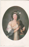 Bnk cp Lebrun - Portretul Doamnei d`Augusseau - Muzeul Arta al RSR