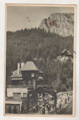 bnk cp Lacul Rosu - Ghilcos - Vedere - uzata 1955 foto