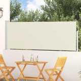 vidaXL Copertină laterală retractabilă de terasă, crem, 100 x 300 cm 48371
