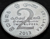 Cumpara ieftin Moneda exotica 2 RUPII / RUPEES - SRI LANKA, anul 2013 *cod 3917, Asia