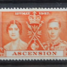 ASCENSION 1937 SERIE MH GEORGE VI