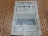 ROMANIA - ClASA a IV-a Gimnazii - Mihai David, P. N. Mironescu - 1938, 271p., Alta editura, Clasa 4, Geografie