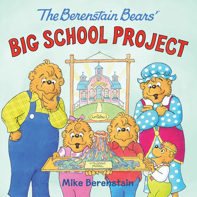 The Berenstain Bears&#039; Big School Project: Includes 2 Sheets of Stickers!