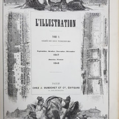 REVISTA L' ILLUSTRATION ', TOME X, SEPTEMBRE 1847 - FEVRIER 1848