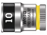 Cap tubular HEX 10mm 1/4 23mm o&Aring;&pound;el crom-vanadium WERA