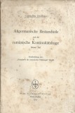 C9091N Altgermanische Bestandteile und die rum&auml;nische Kontinuit&auml;tsfrage von Constantin Diculescu, Erster Teil, 1920, Halle