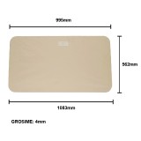 Geam 1083x562mm parbriz cabina patrata tip vechi UTB U-445