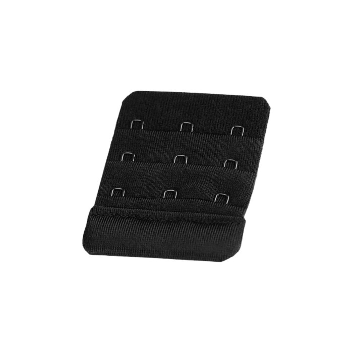 Extensie fixa pentru sutien, latime 5 cm, Negru