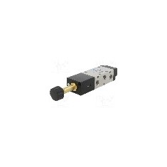 Ventil electromagnetic, 2.5...10bar, 5/2 monostabil, {{Material carcasa}}, PNEUMAT - 521 ME