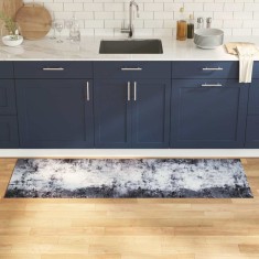 vidaXL Covor de bucătărie Gri 180 x 60 cm Catifea 42013416