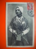 HOPCT 506 Q PORTELOISE -FEMEIE 1912 -FRANTA -TCV-COSTUM SI COAFURA / COSTUME TRADITIONALE -EUROPA -