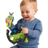 Cumpara ieftin Volan de Jucarie Interactiv cu Sunete si Lumini &ndash; Simulator de Condus pentru Copii cu Cheie si Telecomanda, Efecte Realiste de Masina, Ideal pentru De