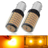 Set de 2 Becuri led semnal auto Canbus PY21W BAU15s portocaliu,20W, Universal