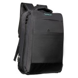 RUCSAC SPACER NEW YORK BLACK, pt. notebook de max. 17&quot;, 2 Compartiment Laptop, Compartiment Calatorie, buzunar frontal, compartiment travel, troler st