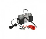 Compresor Auto Yato 12V 250W 60L/min, Cilindru Dublu Metalic, Manometru Precis, Lanterna LED, Furtun 5m, Geanta Protectie
