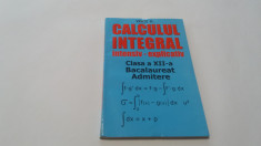 D. Vinti - Calcul integral - intensiv - explicat pentru clasa a A XII A RF17/4 foto