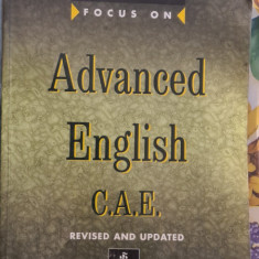 Cambridge Exam Focus on Advanced English CAE coursebook & grammar practice