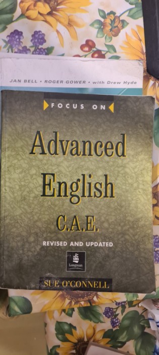 Cambridge Exam Focus on Advanced English CAE coursebook &amp; grammar practice