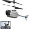 Dronă Elicopter KY202 RC cu cameră duală 4K, lumină LED, evitarea obstacolelor