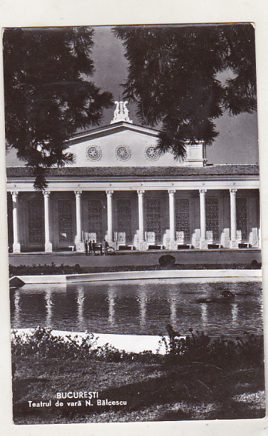 bnk cp Bucuresti - Teatrul de vara N Balcescu - necirculata