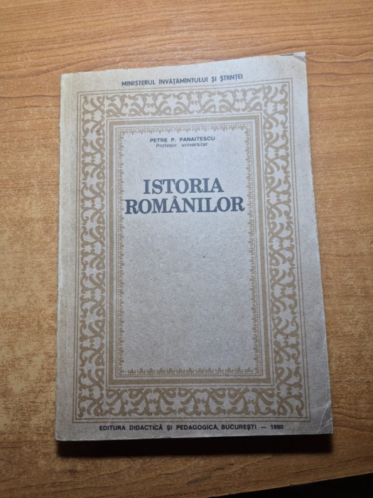 manual istoria romanilor - din anul 1990