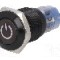 Intrerupator anti-vandalism, ON-(ON), &Oslash;16mm, ONPOW, LAS2GQF-11DT/G/12V/A