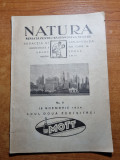 Natura 15 noiembrie 1934-art. ce am vazut in america,astrologia