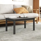 Cumpara ieftin Măsuță de cafea, gri, 80x50x40 cm, lemn masiv de pin