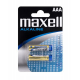 Baterii Alcaline AAA LR3 1.5V Maxell Blister 2