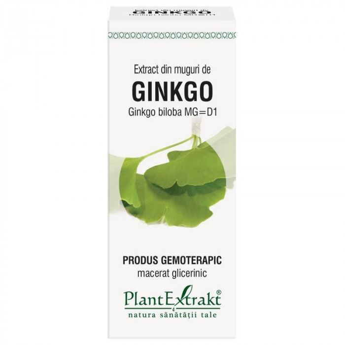 Extract din Muguri de Ginkgo Biloba 50ml PlantExtrakt