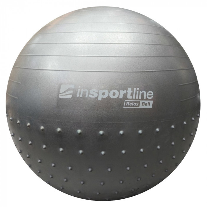 Minge Gimnastica inSPORTline Relax Ball 65 cm, Gri,