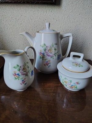 Set ceainic din portelan foto