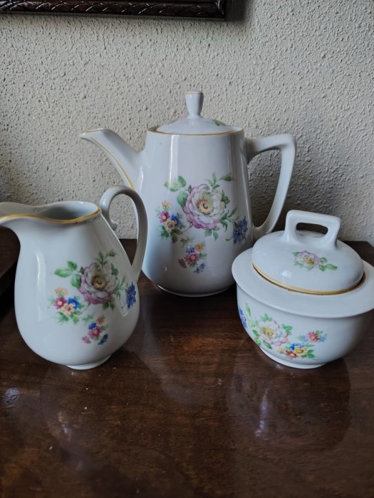 Set ceainic din portelan