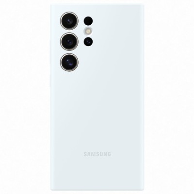 Husă Silicon Samsung Galaxy S24 Ultra S928, Albă, Blister EF-PS928TWEGWW foto