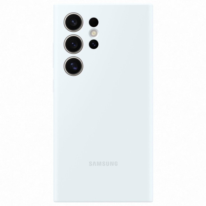 Husă Silicon Samsung Galaxy S24 Ultra S928, Albă, Blister EF-PS928TWEGWW