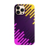 Husa compatibila cu Apple iPhone 12 model Color splash, Silicon, TPU, Viceversa, Transparent, Carcasa