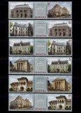 RO 2014 ,LP 2040 ,&quot;Bucuresti , 555 de ani &quot; - serie cu viniete diferite , MNH