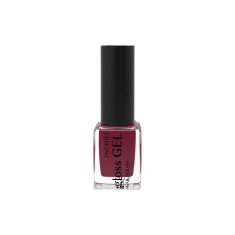 Lac de unghii Gloss Gel Ingrid Cosmetics, 581 rosu inchis, 7 ml