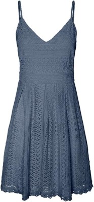 Rochie femeie VERO MODA, albastru, L - OUTLET foto