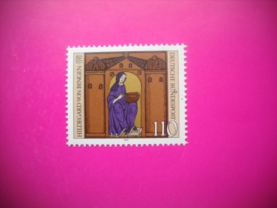 HOPCT TIMBRE MNH 1721 SF HILDEGARDE -1979 1 VAL -GERMANIA foto