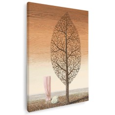 Tablou pictura Cautarea absolutului de Magritte 2138 Tablou canvas pe panza CU RAMA 20x30 cm