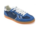 Cumpara ieftin Pantofi sport PEPE JEANS albastri, BALL FUN, din material textil