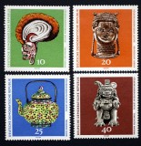 DDR 1971 - Artefacte de la Muzeul de Etnografie, serie neuzata