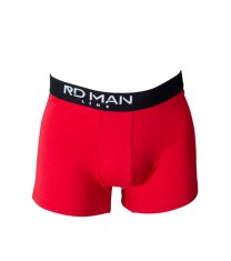 Boxeri Bărbați din Bumbac Elastic - 3XL - Rosu