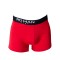 Boxeri Bărbați din Bumbac Elastic - L - Rosu