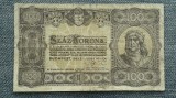 100 Korona 1923 Ungaria / Matei Corvin