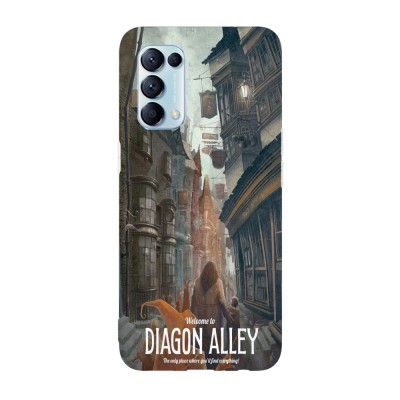 Husa compatibila cu Oppo Find X5 Pro, Viceversa, model Diagon Alley Harry Potter, Silicon, TPU foto