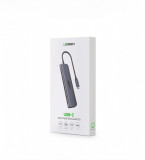 USB Type C HUB la HDMI VGA RJ45 USB 3.0, MacBook Galaxy S9/S8 Huawei P20 Pro HTC