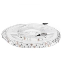 Banda LED 12V SMD5050 60LED/m 7W/m 900lm RGB IP20 5m V-TAC SKU-212120 foto