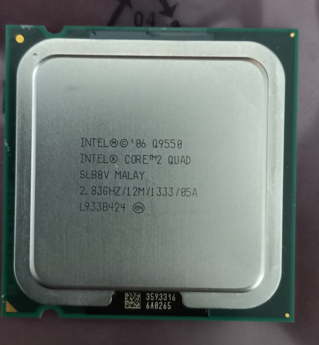 !okazie -&gt; Intel Core 2 Quad: Q9550 ,rev.E0, 2,833GHz/12M/1333/-Socket775